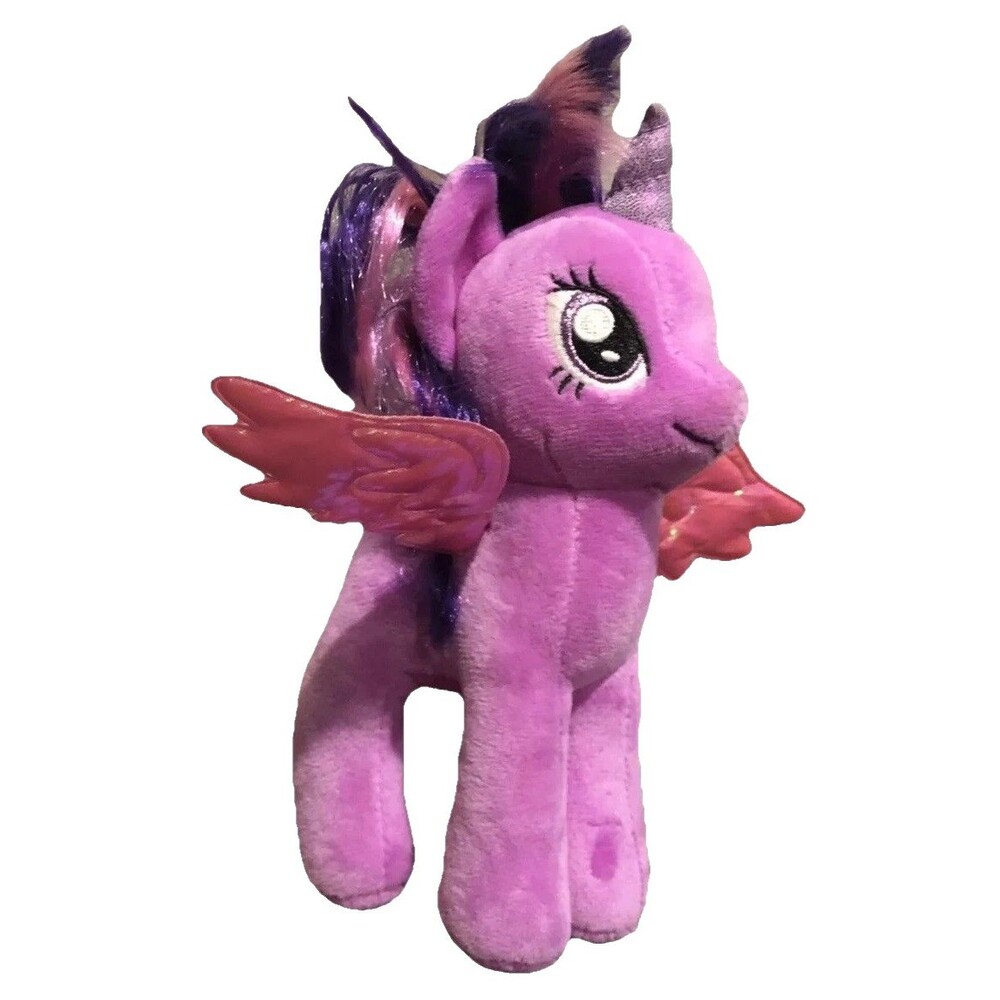 Ty My Little Pony Twilight Sparkle 7" Plush Alicorn Purple Unicorn Pegasus Toy